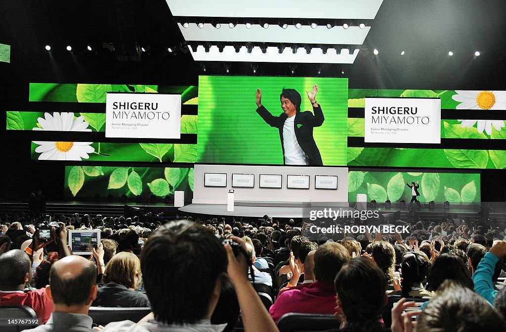 Video game designer Shigeru Miyamoto, th