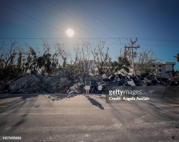 sanibel after hurricane - angela auclair stock pictures, royalty-free photos & images