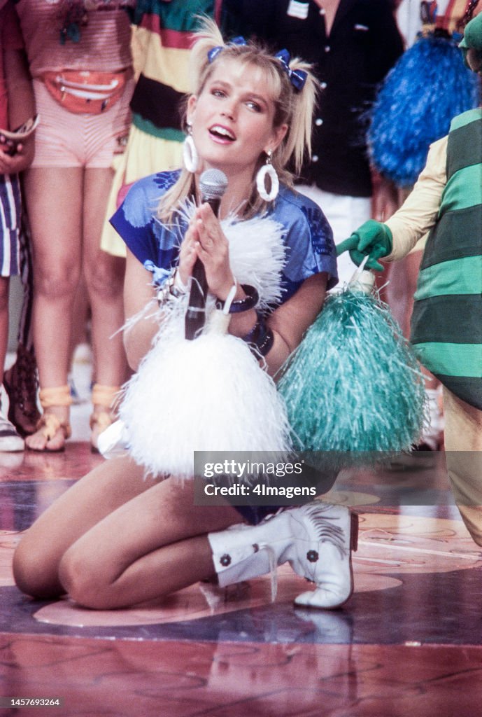 Maria da Graça Xuxa Meneghel , better known as Xuxa appears on a