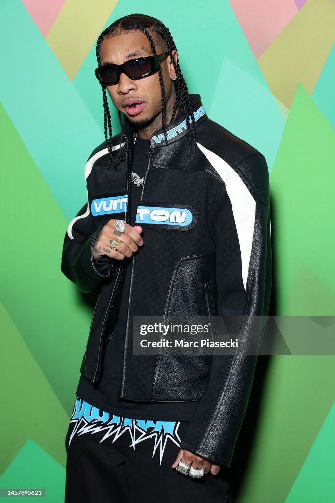 Tyga attends the Louis Vuitton Menswear Fall-Winter 2023-2024 show as  News Photo - Getty Images