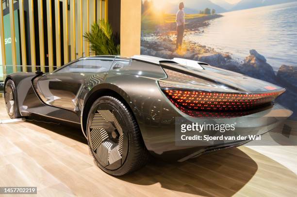 Audi Skysphere concept car at Brussels Expo on January 13, 2023 in Brussels, Belgium.