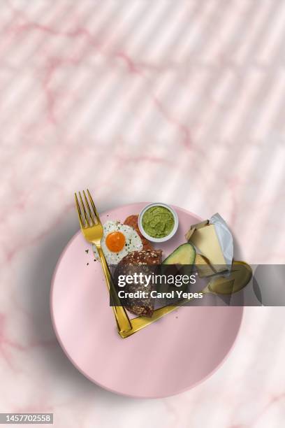 intermittent fast conceptual.diet - vasten stockfoto's en -beelden