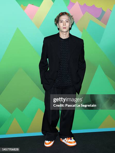 Jackson Wang attends the Louis Vuitton Menswear Fall-Winter 2023-2024  News Photo - Getty Images