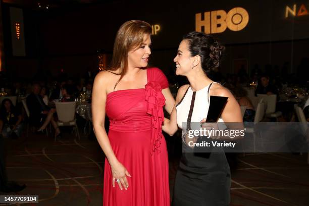 Alicia Machado and Alice Braga