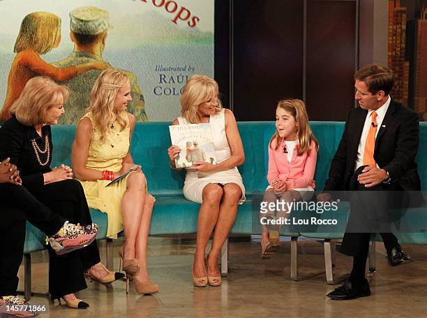 Dr. Jill Biden, wife of Vice President Joe Biden, sits down with "The View" hosts Barbara Walters, Whoopi Goldberg, Joy Behar, Elisabeth Hasselbeck...