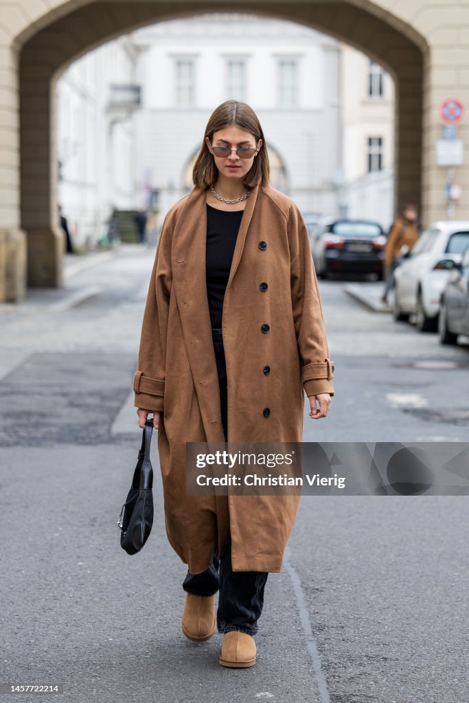 Street Style - Berlin Fashion Week AW23 - January 18, 2023