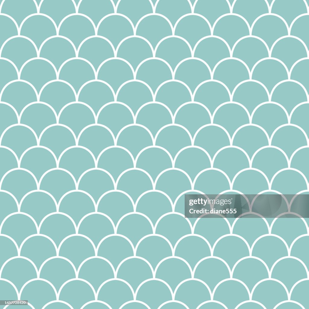 Scale Check Pattern Seamless Pattern Of Fish Scales High-Res Vector Graphic - Getty Images