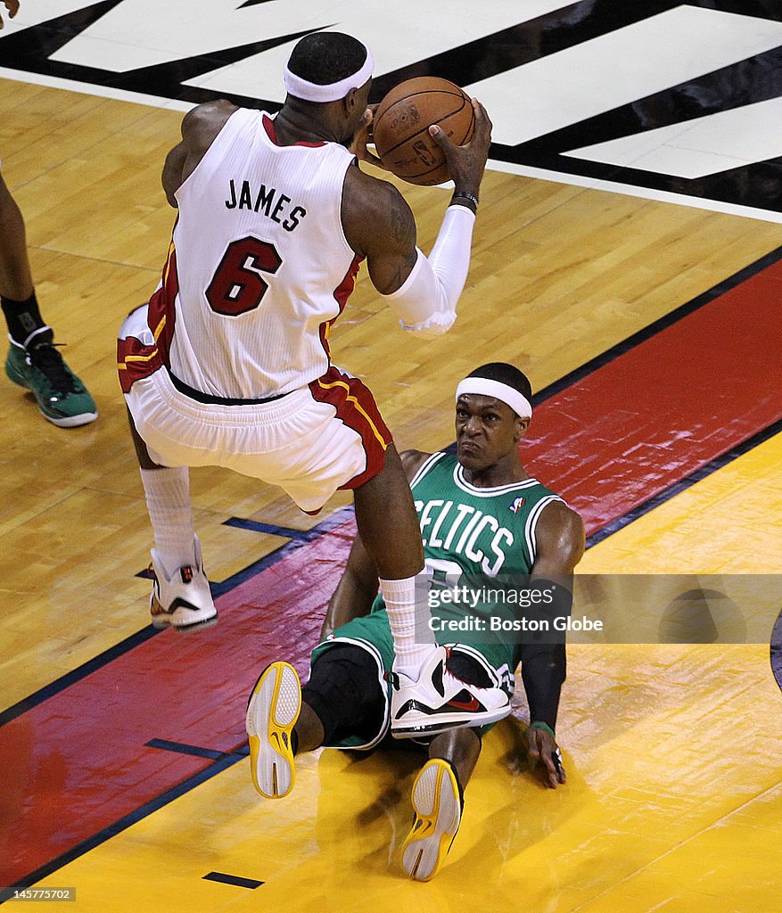 Boston Celtics Vs. Miami Heat At American Airlines Arena