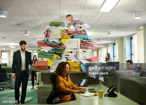 company audit - overworked office stock pictures, royalty-free photos & images