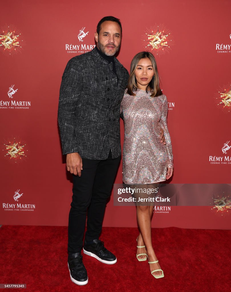 Daniel Sunjata and Pwint attend the Lunar New Year Celebration... News