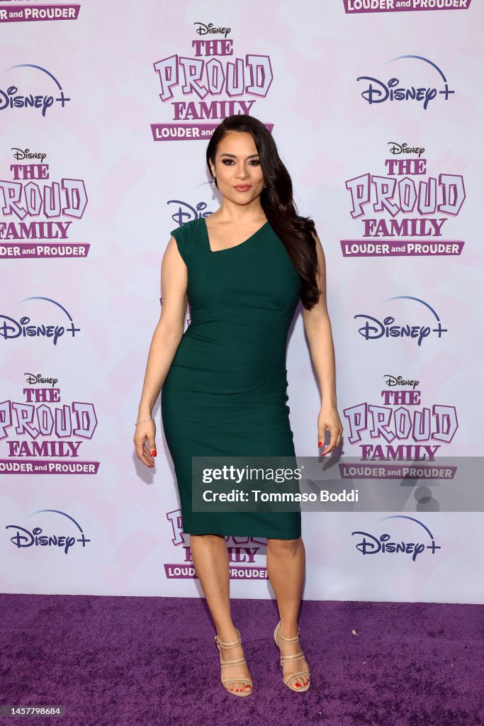 Alisa Rey Alisa Reyes attends the red carpet event for Disney+ Original Series ...