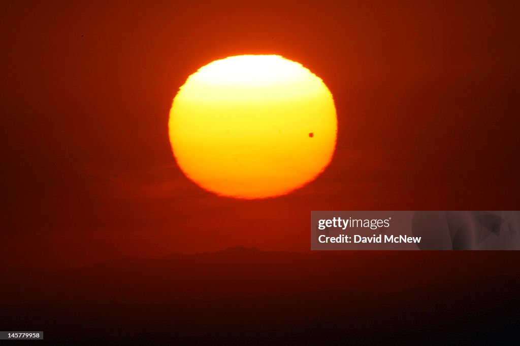 Last Transit Of Venus Across The Sun Seen From Southern California