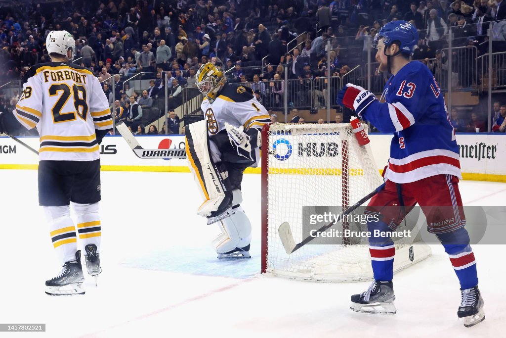 Boston Bruins v New York Rangers