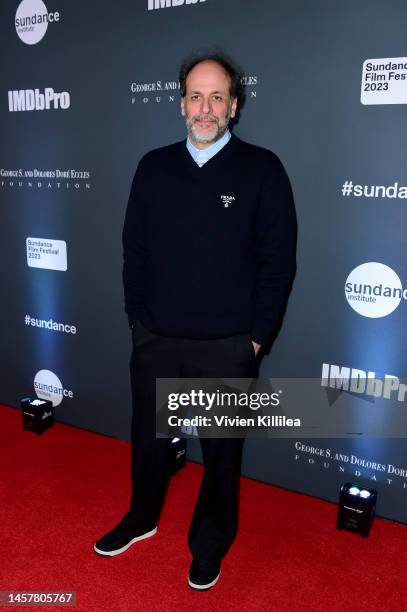 Luca Guadagnino attends Sundance Institute's 'Opening Night: A Taste of Sundance Presented by IMDbPro' at the 2023 Sundance Film Festival at The...