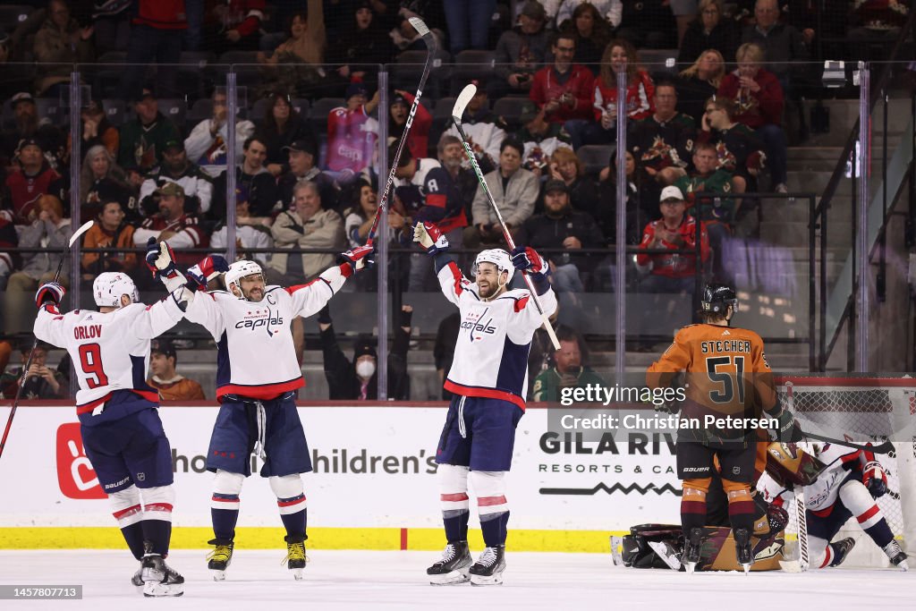 Washington Capitals v Arizona Coyotes