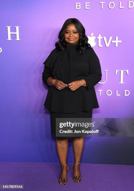 Octavia Spencer attends the season 3 premiere of Apple TV+'s "Truth Be Told" at Pacific Design Center on January 19, 2023 in West Hollywood,...