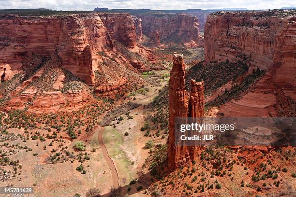 spider rock - canyon de chelly national monument stock pictures, royalty-free photos & images