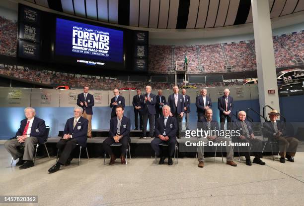 Hall of Famers Bobby Allison, Leonard Wood, Matt Kenseth, Hershel McGriff, Kirk Shelmerdine, Jerry Cook, Jack Roush Dale Earnhardt Jr., Mark Martin,...