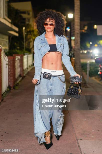 Miami Celebrity Sightings January 19 2023 Photos and Premium High Res