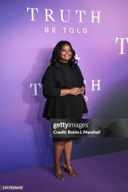 Octavia Spencer attends the Season 3 Premiere of Apple TV's "Truth be Told" at Pacific Design Center on January 19, 2023 in West Hollywood,...