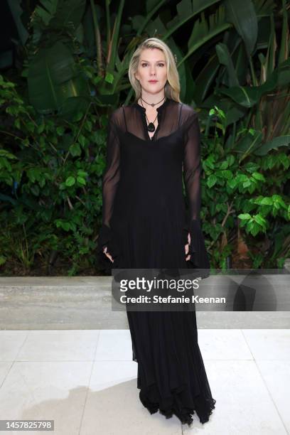Lily Rabe attends the Shani Darden Triple Acid Signature Peel Launch Dinner on January 19, 2023 in Beverly Hills, California.