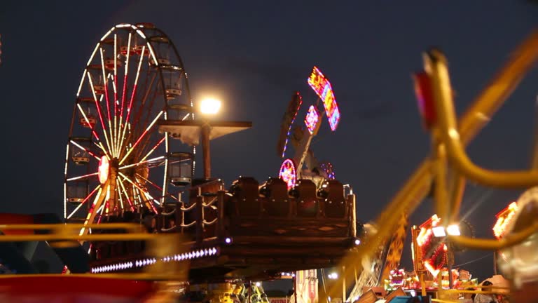 6,993 Carnival Rides At Night Stock Videos, Footage, & 4K Video Clips ...