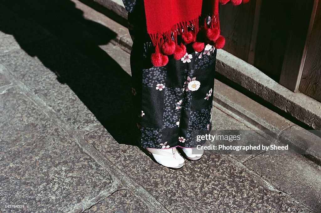 Japanese traditional kimono