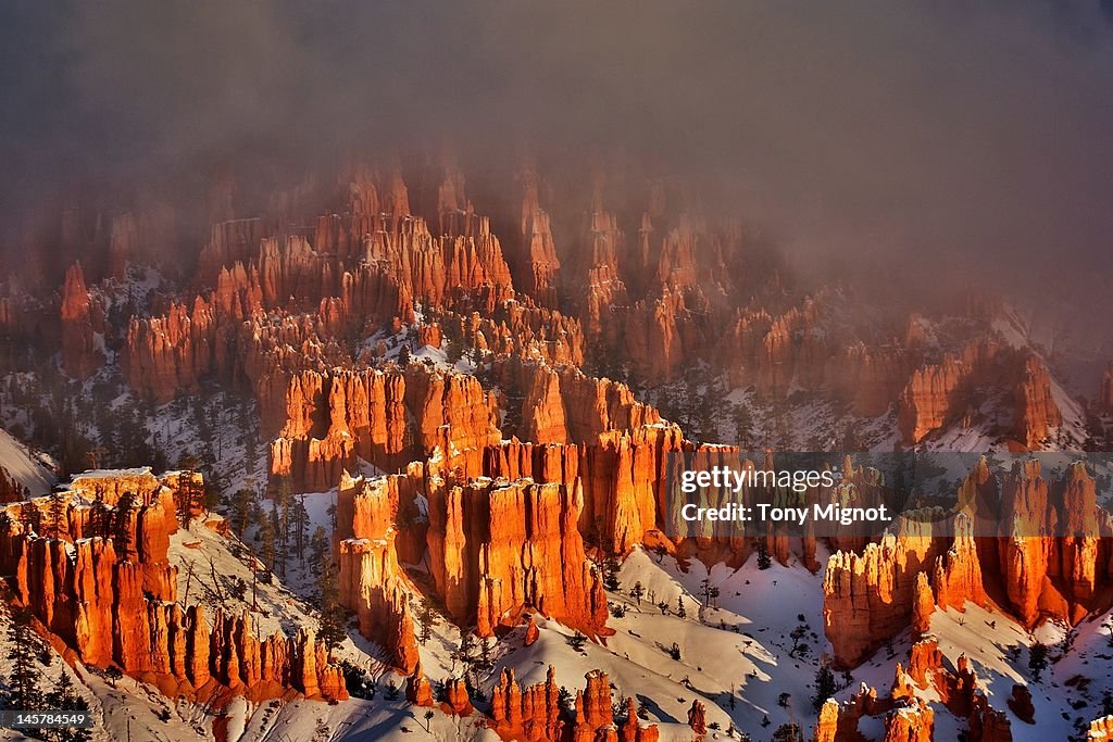 Bryce point sunrise