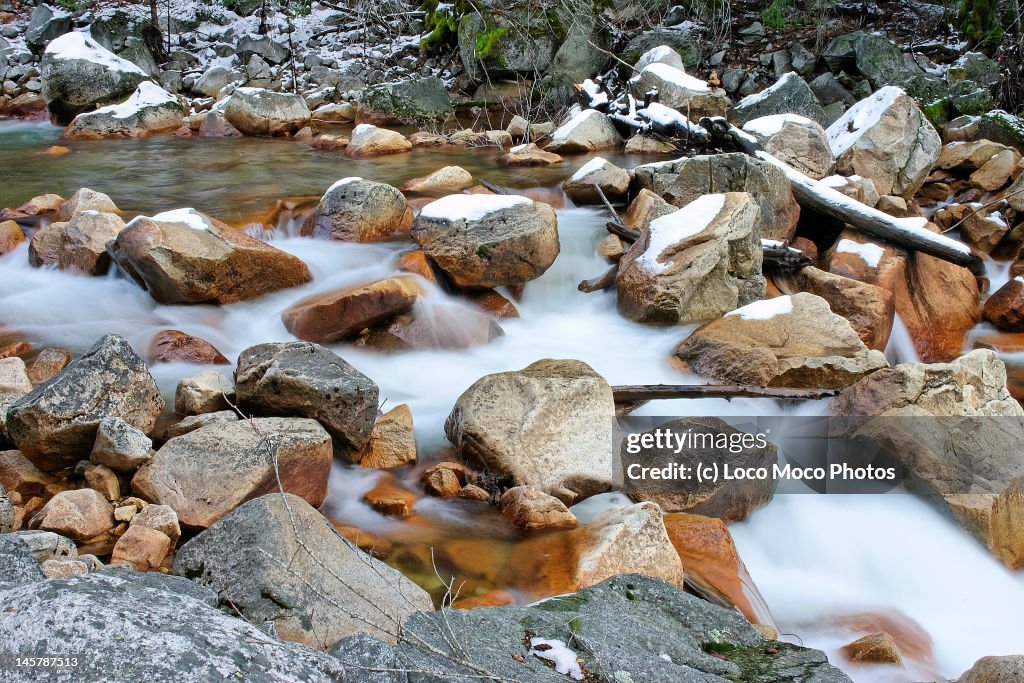 Yosemite valley stream