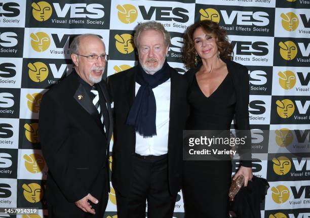 Eric Roth, Ridley Scott and Giannina Facio