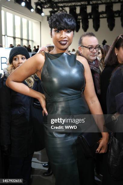 Jennifer Hudson in the front row