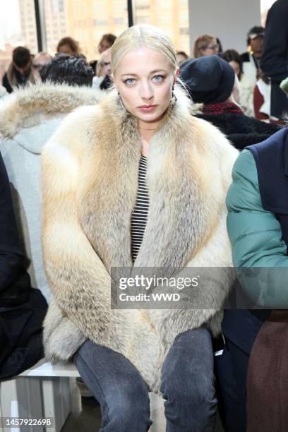 Caroline Vreeland in the front row