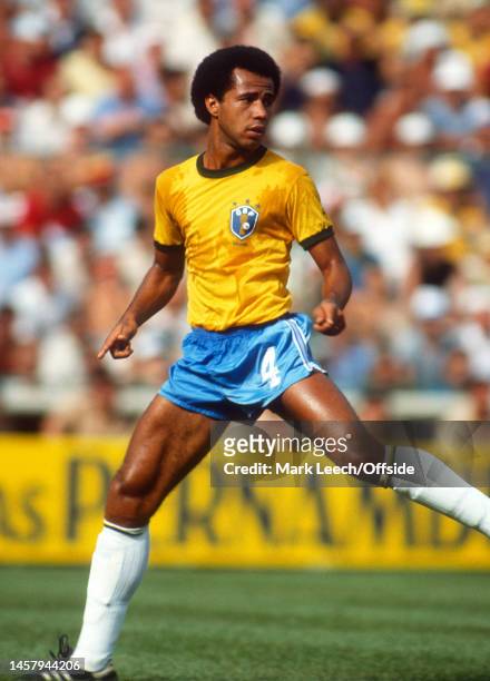 July 1982, Barcelona - FIFA World Cup - Italy v Brazil - Luisinho of Brazil.