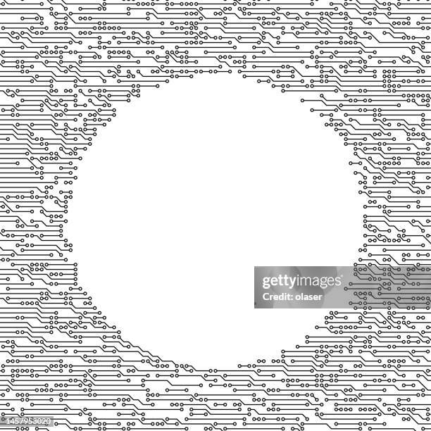 Circuit Rond 943 Round Circuit Board Stock Photos, High-Res Pictures, and Images ...
