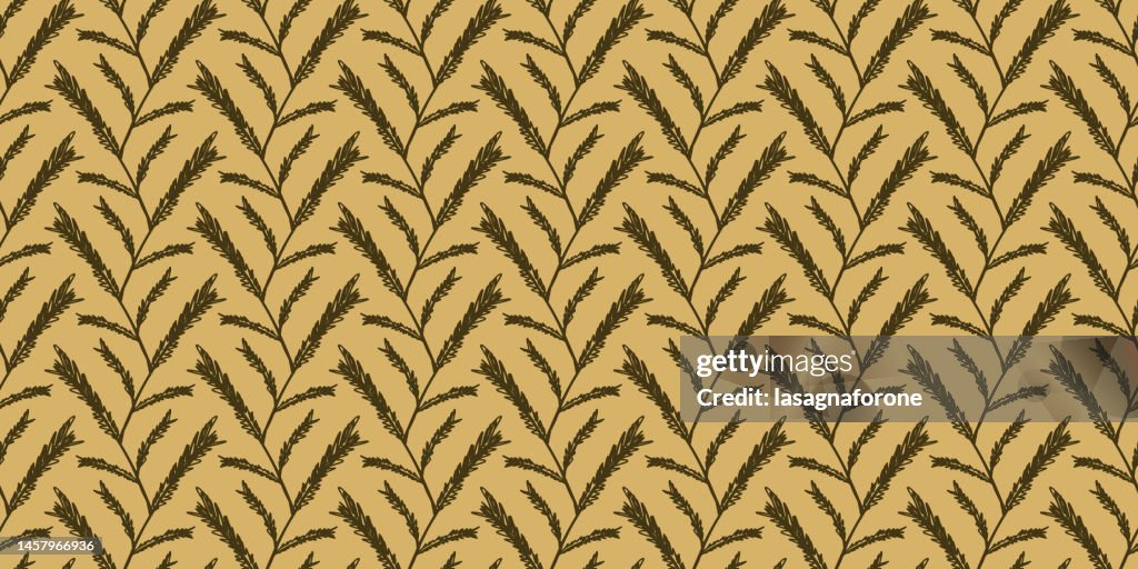 Seamless Floral Vector Pattern