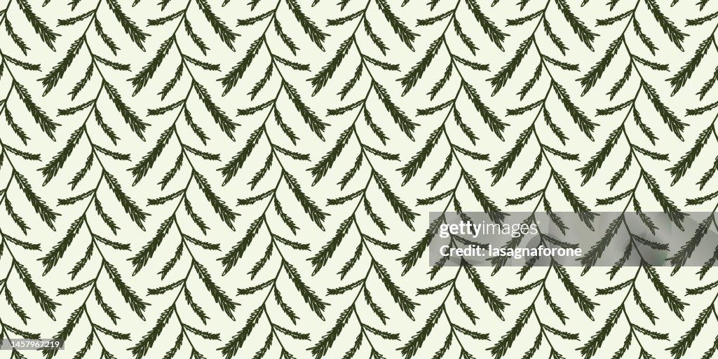 Seamless Floral Vector Pattern