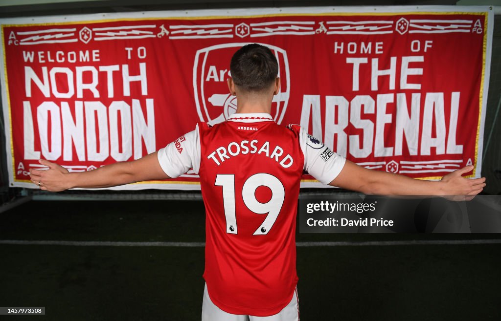 Arsenal Unveil New Signing Leandro Trossard