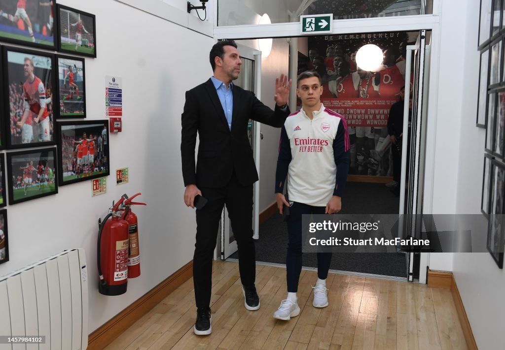 Arsenal Unveil New Signing Leandro Trossard