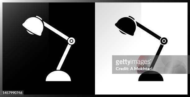 92 Desk Lamp White Background High Res Illustrations - Getty Images