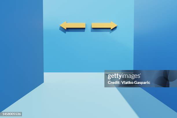 Left R Right Path Way 165 Multiple Arrow Path Stock Photos, High-Res Pictures, and Images ...