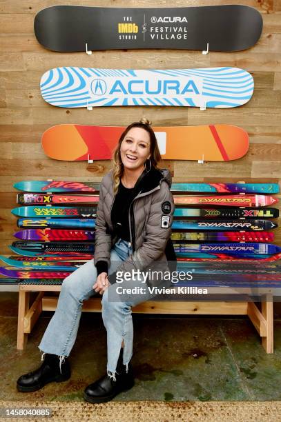 Erica Tremblay attends Acura Festival Village at The Sundance Film Festival 2023 on January 20, 2023 in Park City, Utah.