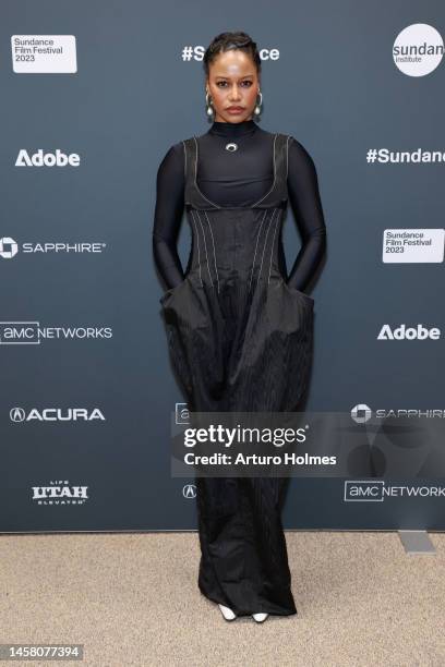 Taylour Paige attends the 2023 Sundance Film Festival "Magazine Dreams" Premiere at Eccles Center Theatre on January 20, 2023 in Park City, Utah.