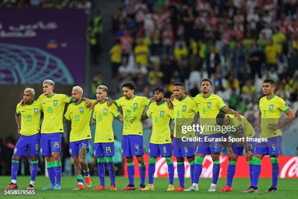 Rodrygo Goes, Pedro dos Santos, Neymar Junior, Antony dos Santos, Marcos Correa, Marcos Correa, Fred Rodrigues, Alex Sandro Lobo, Danilo da Silva,...
