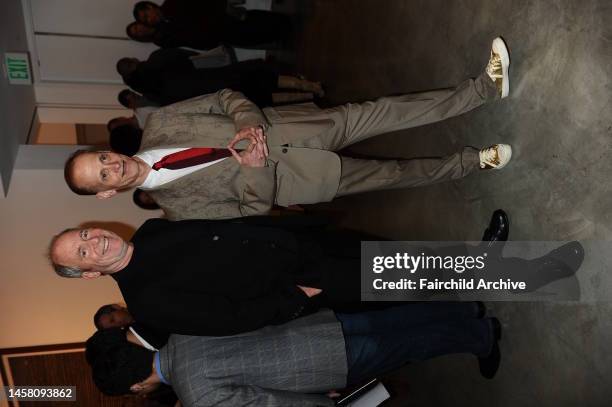 John Waters attends the Andreas Gursky Exhibit at the Gagosian Gallery.