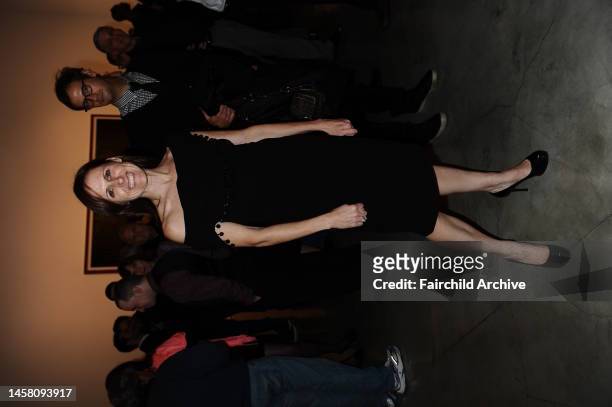 Molly Shannon attends the Andreas Gursky Exhibit at the Gagosian Gallery.