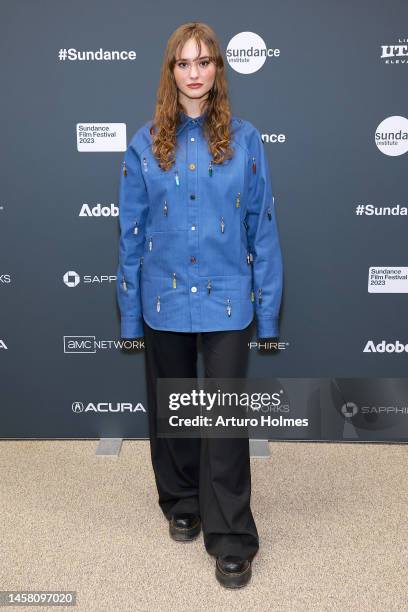 Johnny Sequoyah attends the 2023 Sundance Film Festival "Fancy Dance" Premiere at Eccles Center Theatre on January 20, 2023 in Park City, Utah.