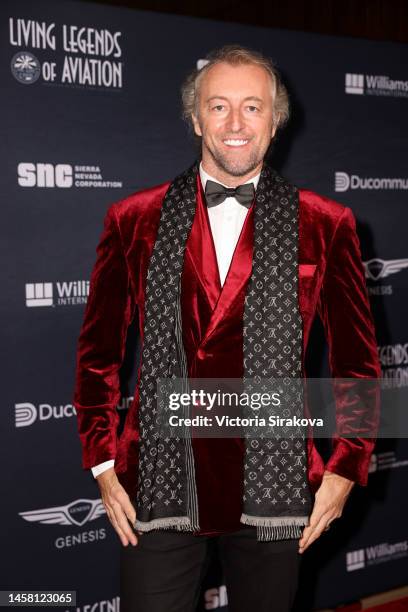 Prince Mario-Max Schaumburg-Lippe attends Living Legends Of Aviation Awards at The Beverly Hilton on January 20, 2023 in Beverly Hills, California.