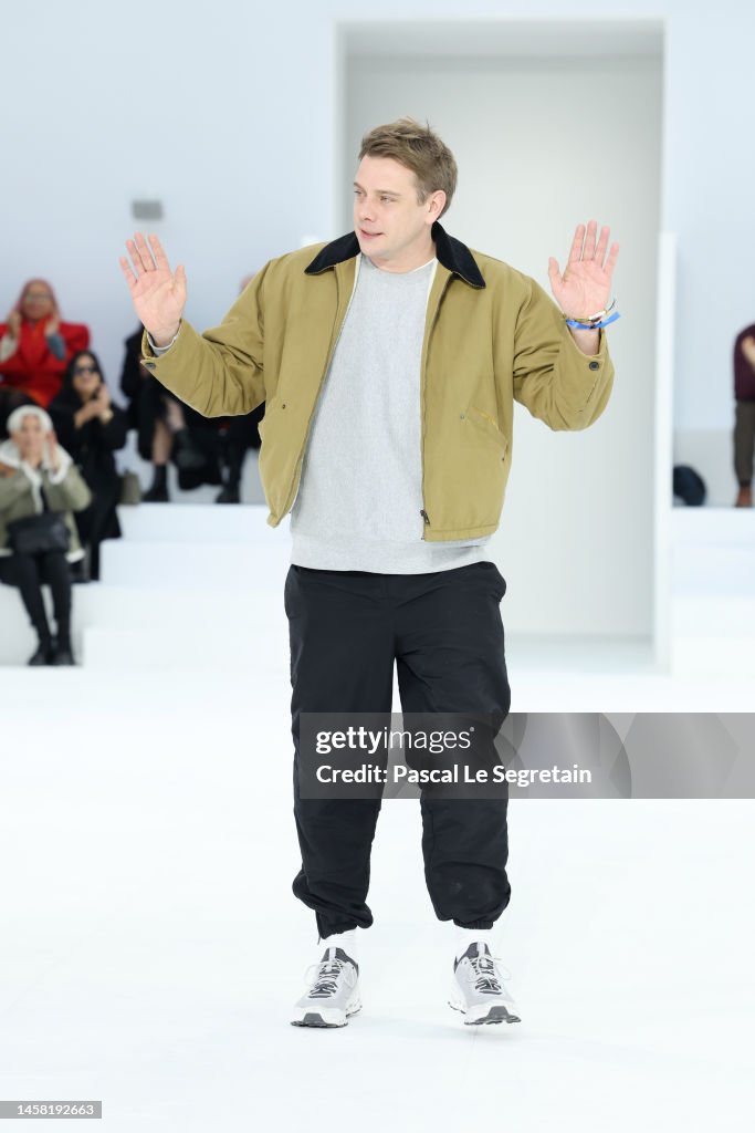 Loewe : Front Row - Paris Fashion Week - Menswear Fall-Winter 2023-2024