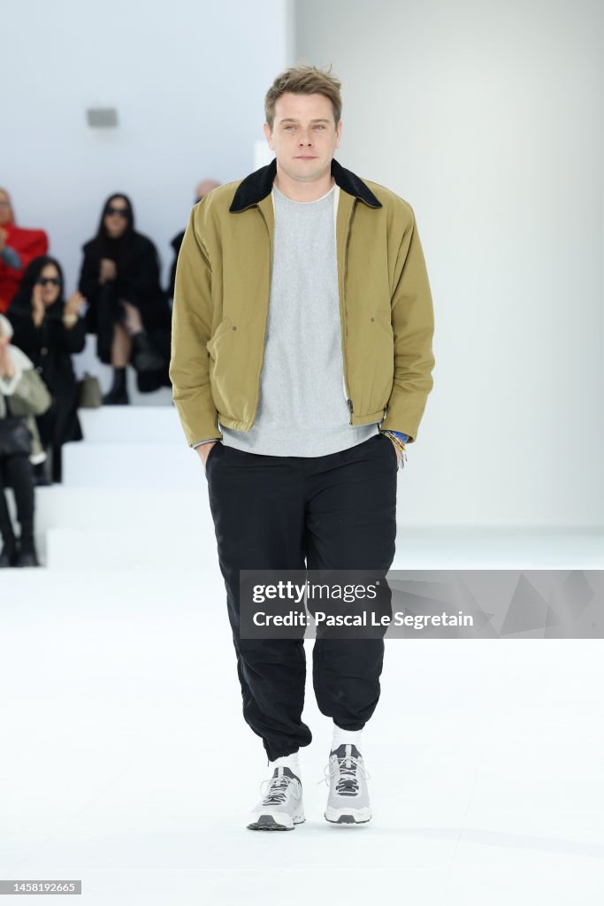 Loewe : Front Row - Paris Fashion Week - Menswear Fall-Winter 2023-2024