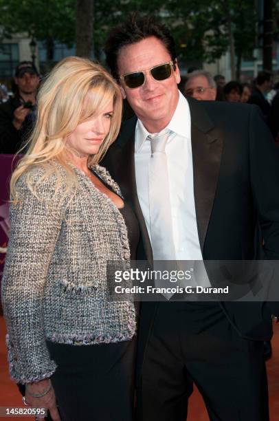 Michael Madsen and DeAnna Madsen arrive to the Champs-Elysees Film Festival at Cinema Gaumont Marignan on June 6, 2012 in Paris, France.